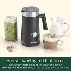 Hot/Cold Foam Milk Frother