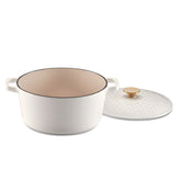 Earth & Essence 5 Qt. Casserole with Cover - Honeycomb Design