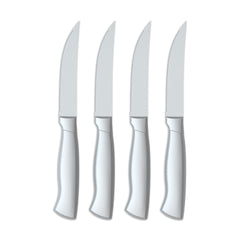 4pc Stainless Steel Hollow Handle Steak Knife Set