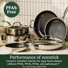 FusionPlus™ Stainless Steel 2-Pk Skillets (8" & 10")