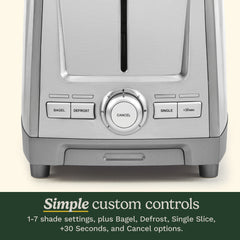 Cuisinart 2-Slice XL Slot Stainless Steel Toaster